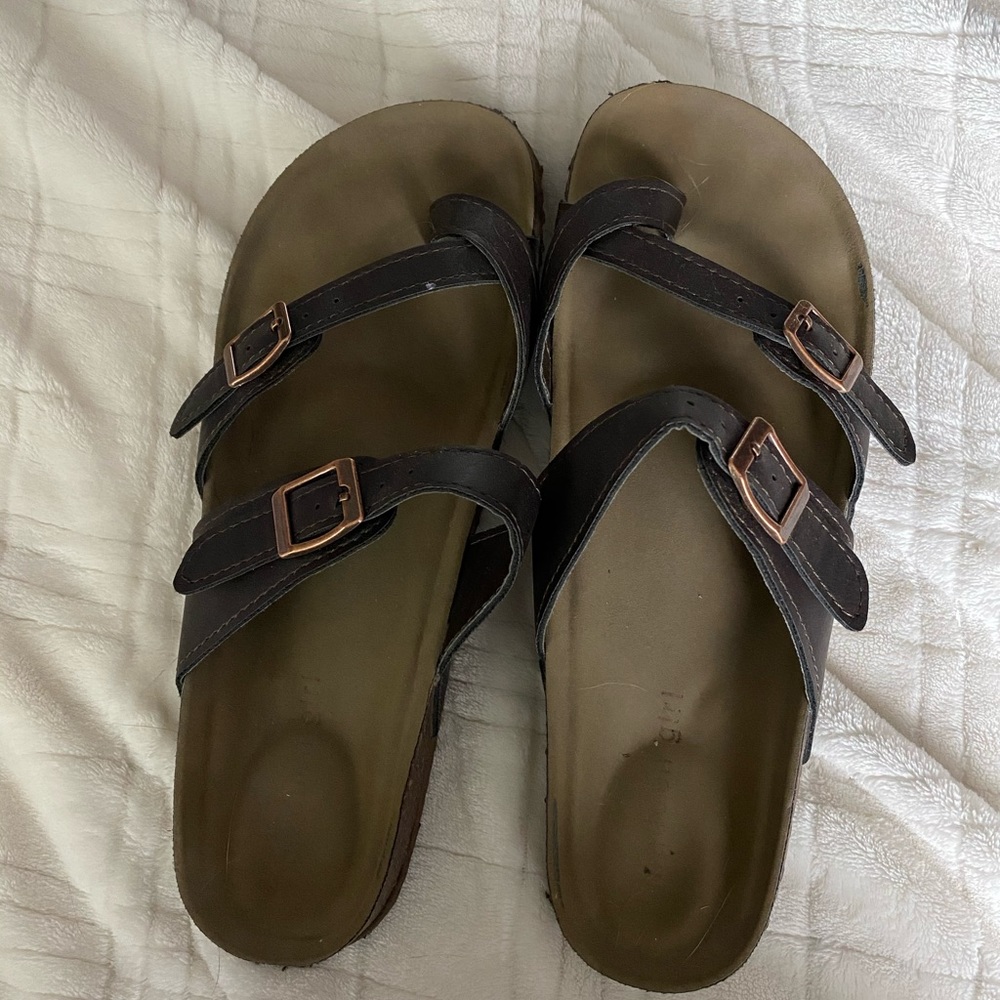 Birkenstock style sandals